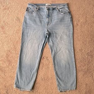Abercrombie & Fitch Blue Straight Leg Jeans
